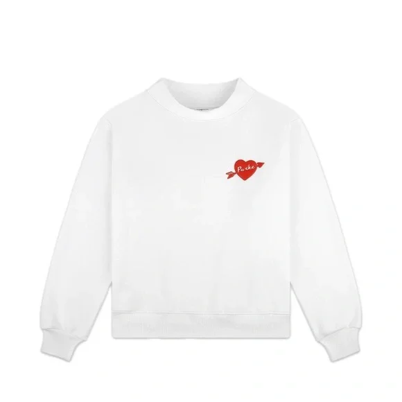 Parke Valentine’s Day White Mockneck! - Picture 1 of 3